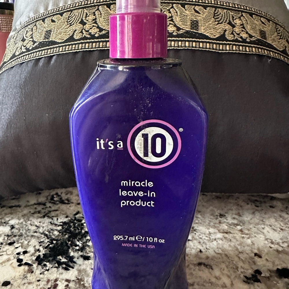 It's a 10 Miracle Leave-In Product - Purple Bottle
